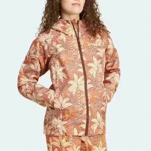 NWT rare ADIDAS X FARM RIO TERREX MULTI RAIN
JACKET Sz M in hazy copper/fox red